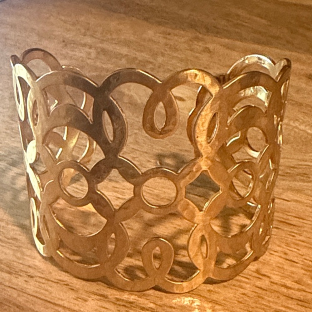 Brighton Elegant Gold Cuff Bracelet